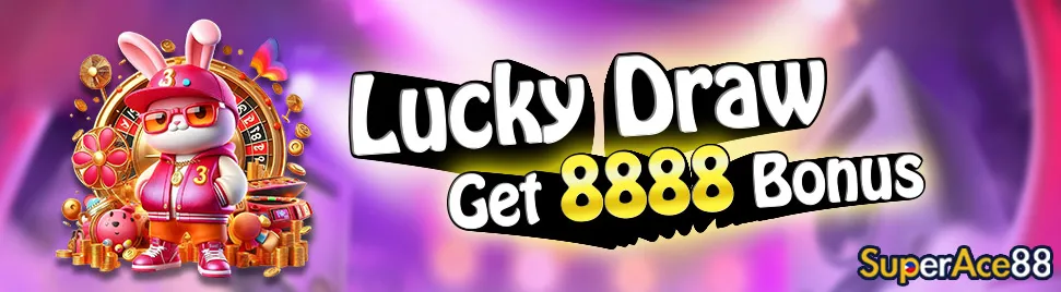 Superace88 Lucky Draw Get 8888 Bonus